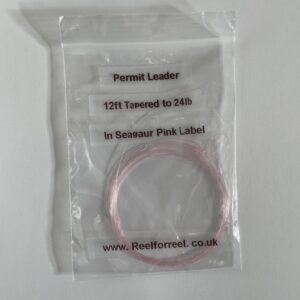 Made up Permit Leaders using Seaguar Pink Label